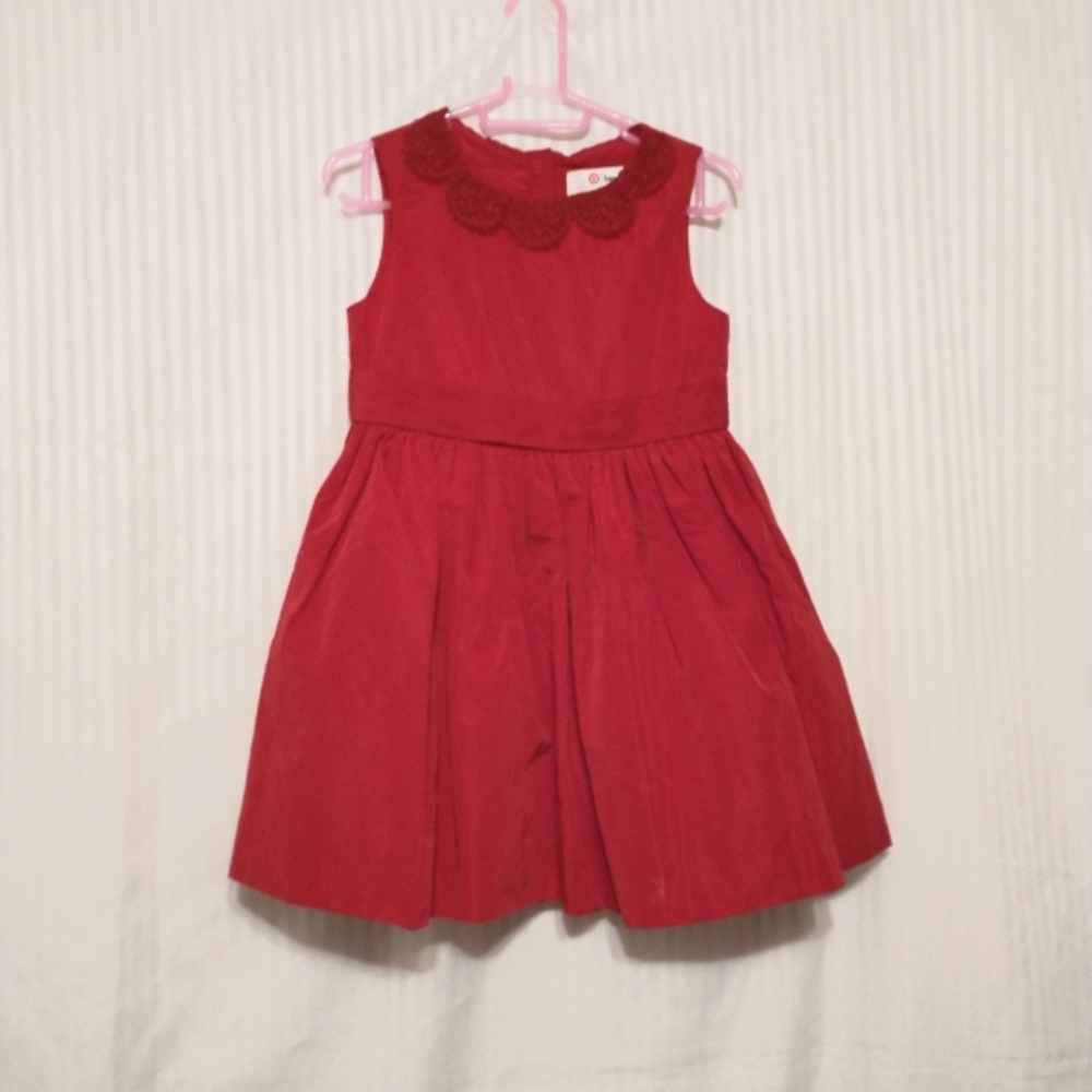 Neiman Marcus 3T Girls Red Dress